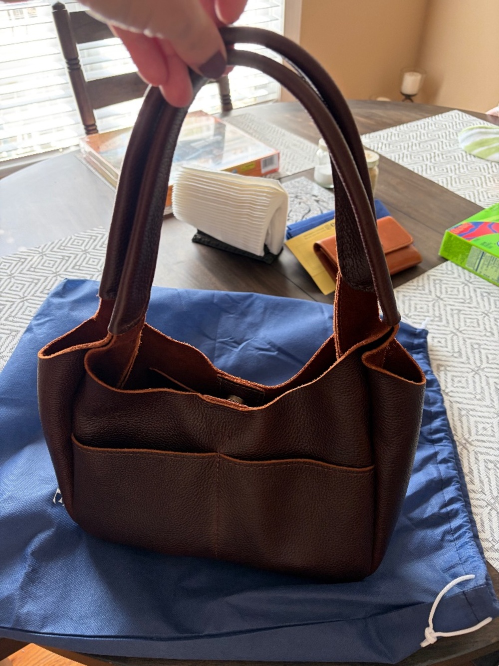Portland leather bag